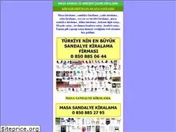 Sites similar to sandalyekiralama.name.tr