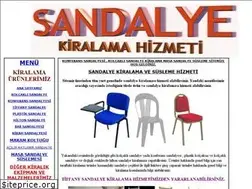 Sites similar to sandalyekiralamak.com