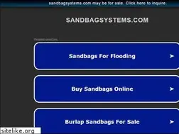 Sites similar to sandbagsystems.com