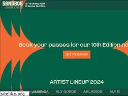 Sites similar to sandboxfestival.com