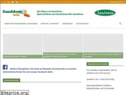 Sites similar to sanddorn-info.de