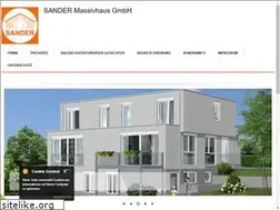 Sites similar to sander-haus.de