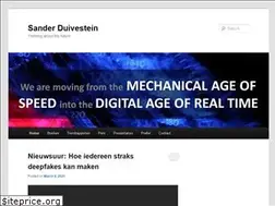 Sites similar to sanderduivestein.com