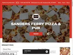 Sites similar to sandersferrypizzapub.com