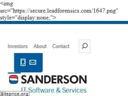 Sites similar to sanderson.com