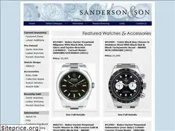 Sites similar to sandersonandson.com