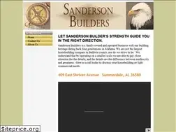 Sites similar to sandersonbuilders.com