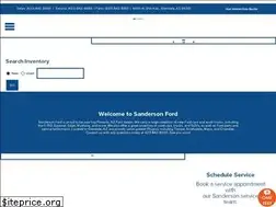 Sites similar to sandersonford.com