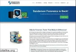 Sites similar to sandersonforensics.com