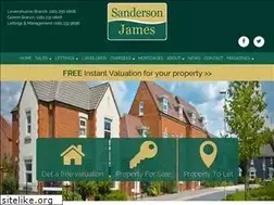 Sites similar to sandersonjames.co.uk