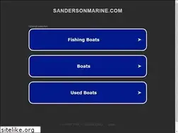 Sites similar to sandersonmarine.com