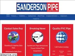 Sites similar to sandersonpipe.com