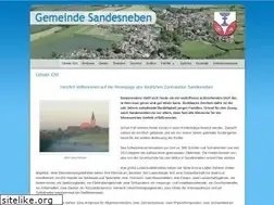 Sites similar to sandesneben.de