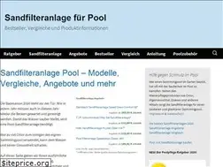 Sites similar to sandfilteranlage-pool.com