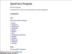 Sites similar to sandfox.dev