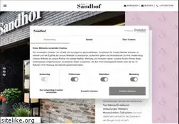 Sites similar to sandhof.at