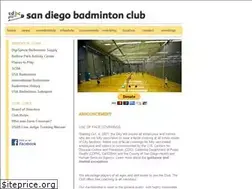 Sites similar to sandiegobadminton.org