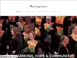 Sites similar to sandiegochorus.org