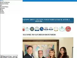 Sites similar to sandiegodefenders.com