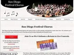 Sites similar to sandiegofestivalchorus.org