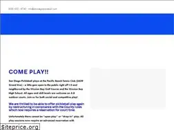 Sites similar to sandiegopickleball.com