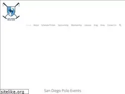 Sites similar to sandiegopolo.com