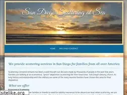 Sites similar to sandiegoscatteringatsea.com