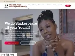 Sites similar to sandiegoshakespearesociety.org