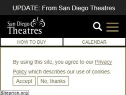 Sites similar to sandiegotheatres.org