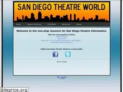 Sites similar to sandiegotheatreworld.com
