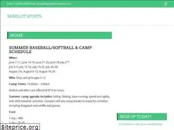 Sites similar to sandlot-sports.com