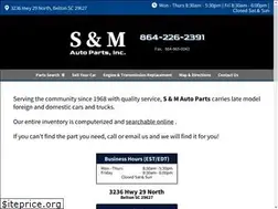 Sites similar to sandmautoparts.com