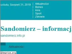 Sites similar to sandomierz.info.pl