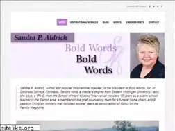 Sites similar to sandraaldrich.com