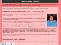 Sites similar to sandradavison.com