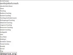Sites similar to sandrajakisch.coach