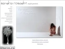 Sites similar to sandrarosadini.it