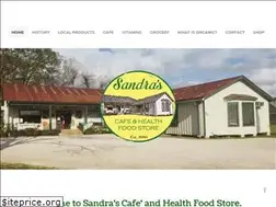 Sites similar to sandrascafeandhealthfood.com
