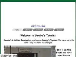 Sites similar to sandrastamales.com