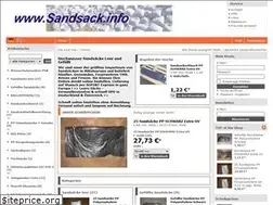 Sites similar to sandsackshop.de