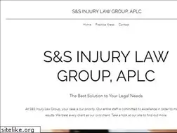 Sites similar to sandsinjurylaw.com