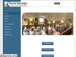 Sites similar to sandspringschurchofchrist.com