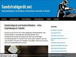 Sites similar to sandstrahlgeraet.net