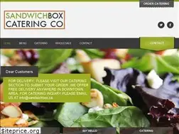 Sites similar to sandwichbox.ca