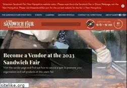Sites similar to sandwichfair.com