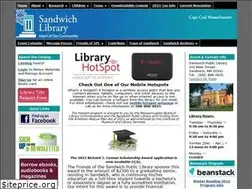 Sites similar to sandwichpubliclibrary.com