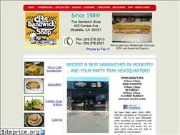 Sites similar to sandwichshopmodesto.com