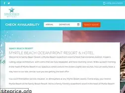 Sites similar to sandybeachoceanfrontresort.com