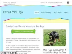 Sites similar to sandycreekminipigs.com
