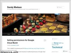 Sites similar to sandymadaan.wordpress.com